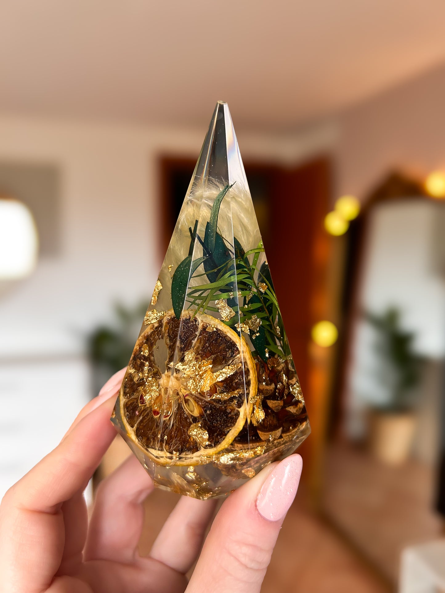 Botanical Crystal Ring Tree