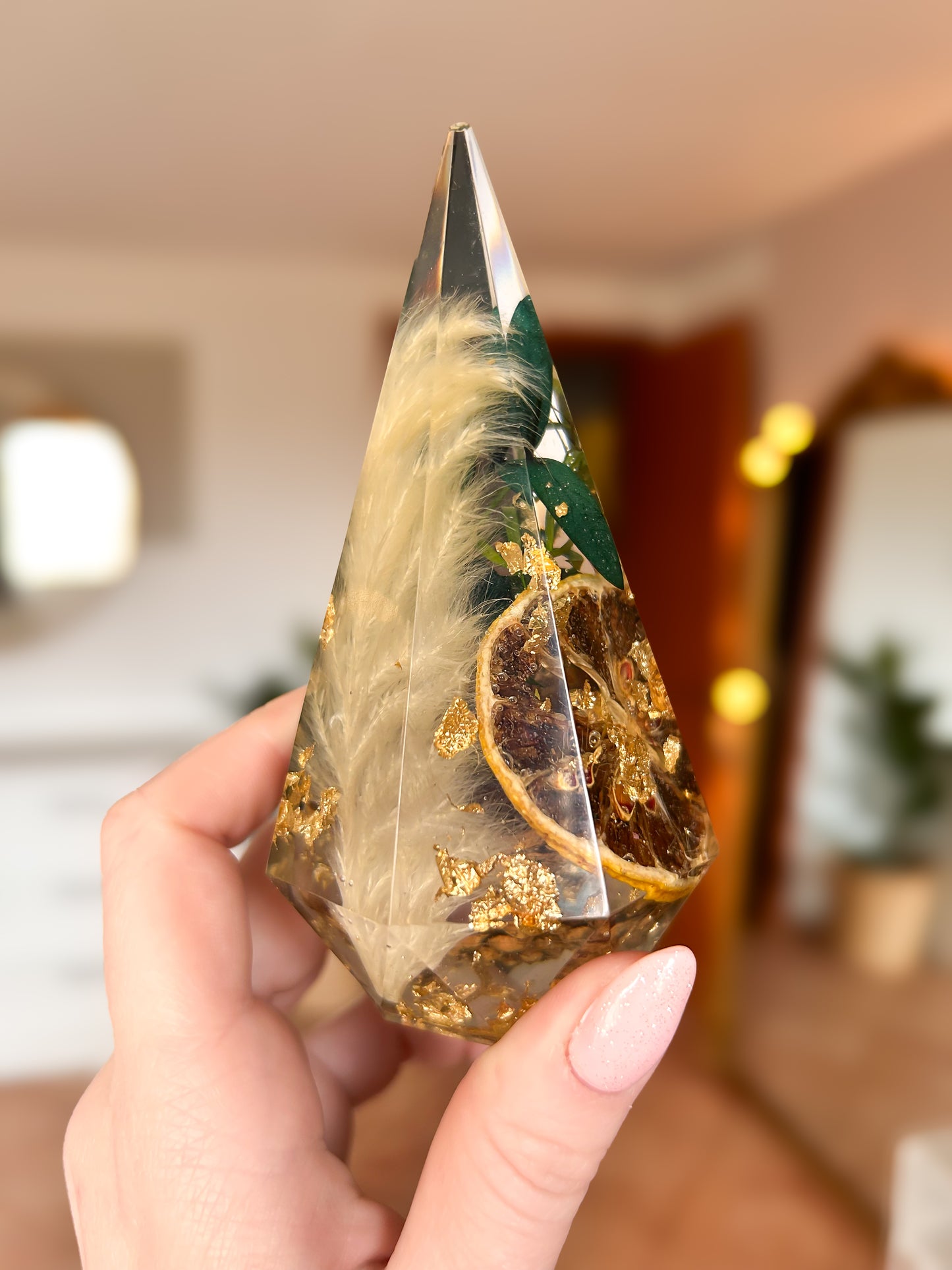 Botanical Crystal Ring Tree