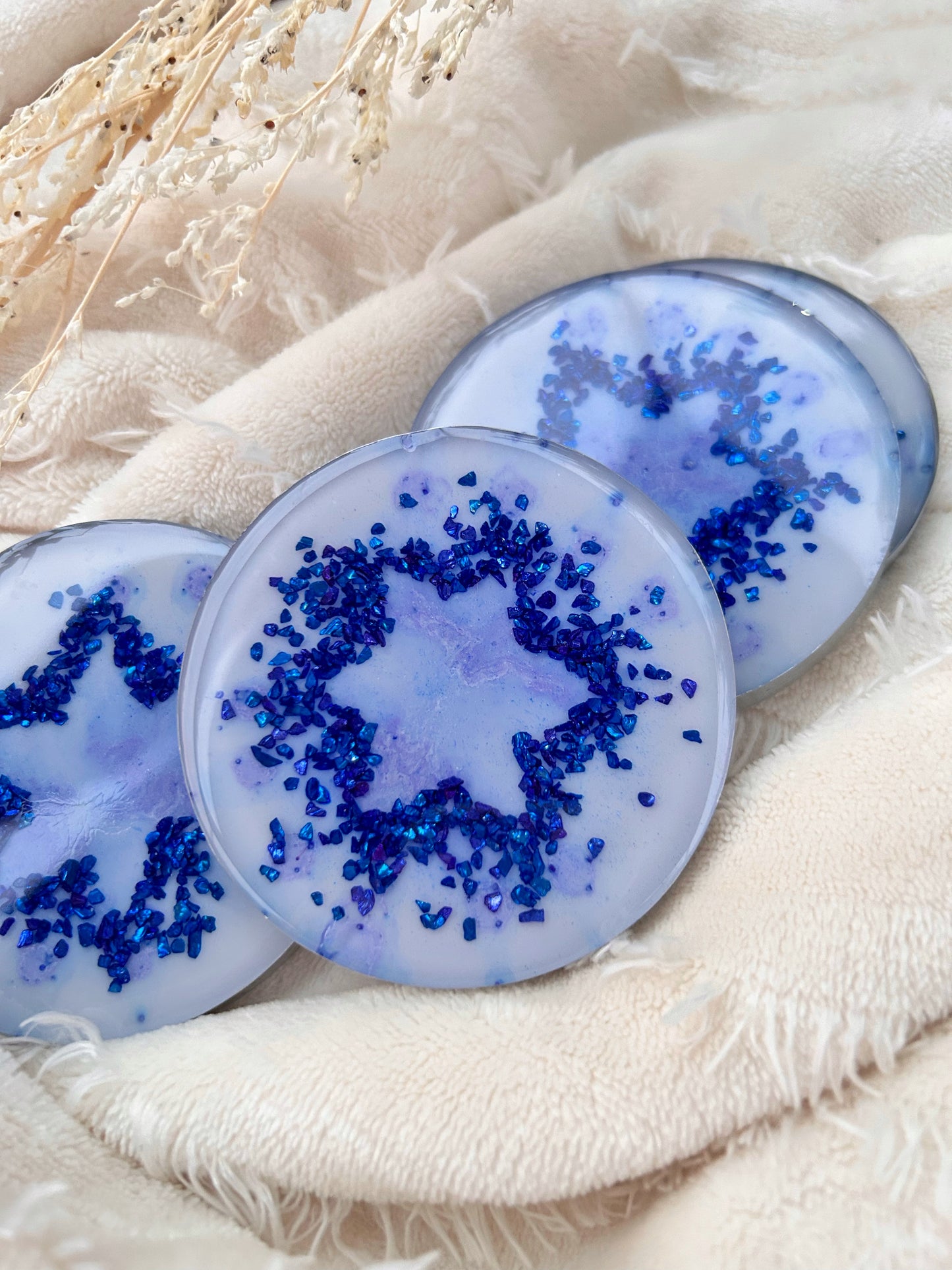 I Support Israel: Jewish Star Coaster Set