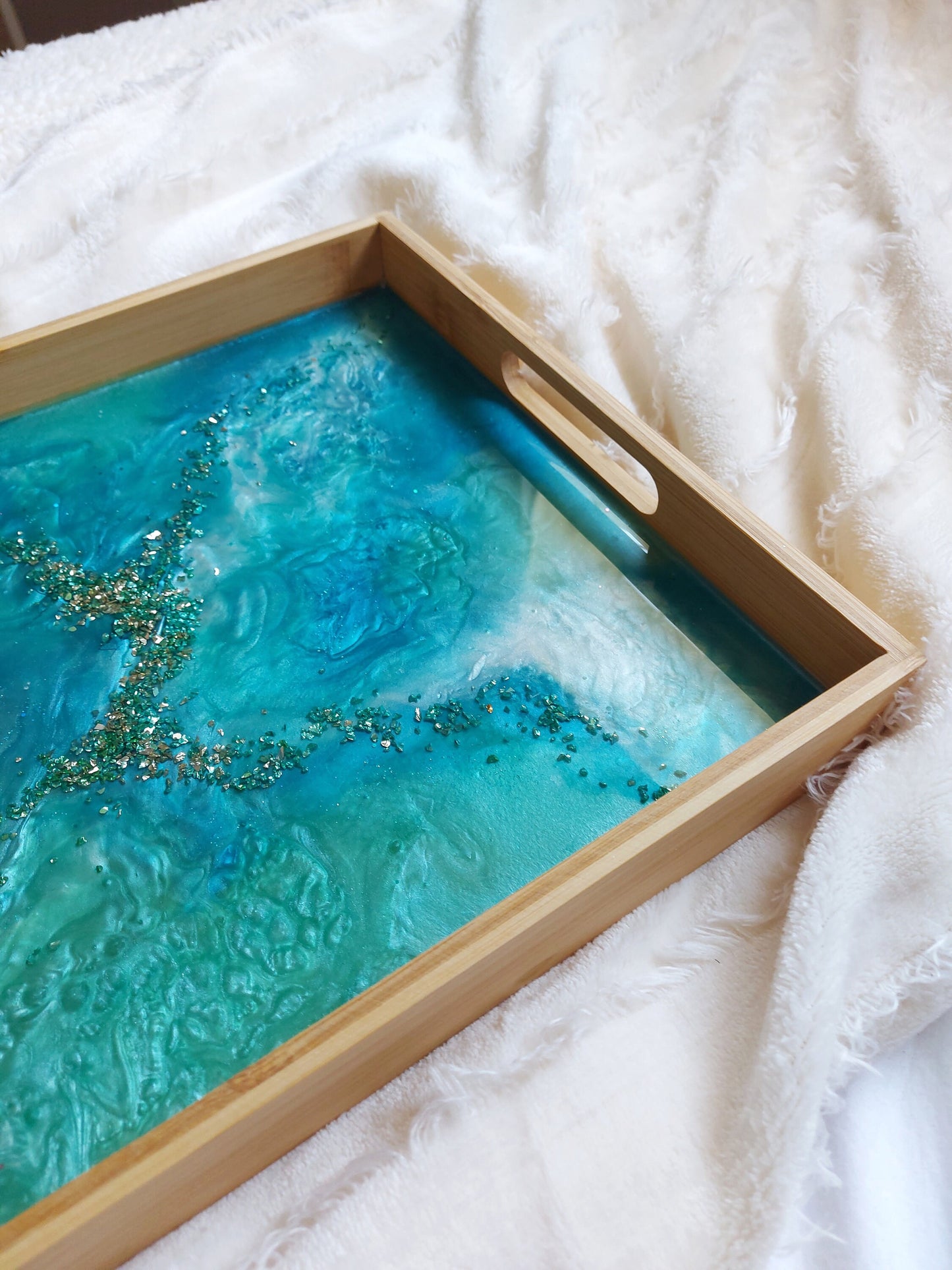 Tray serving tray gift idea for new house, housewarming gift idea for her, wedding gift engagement gift for home, gift for mom gift for wife