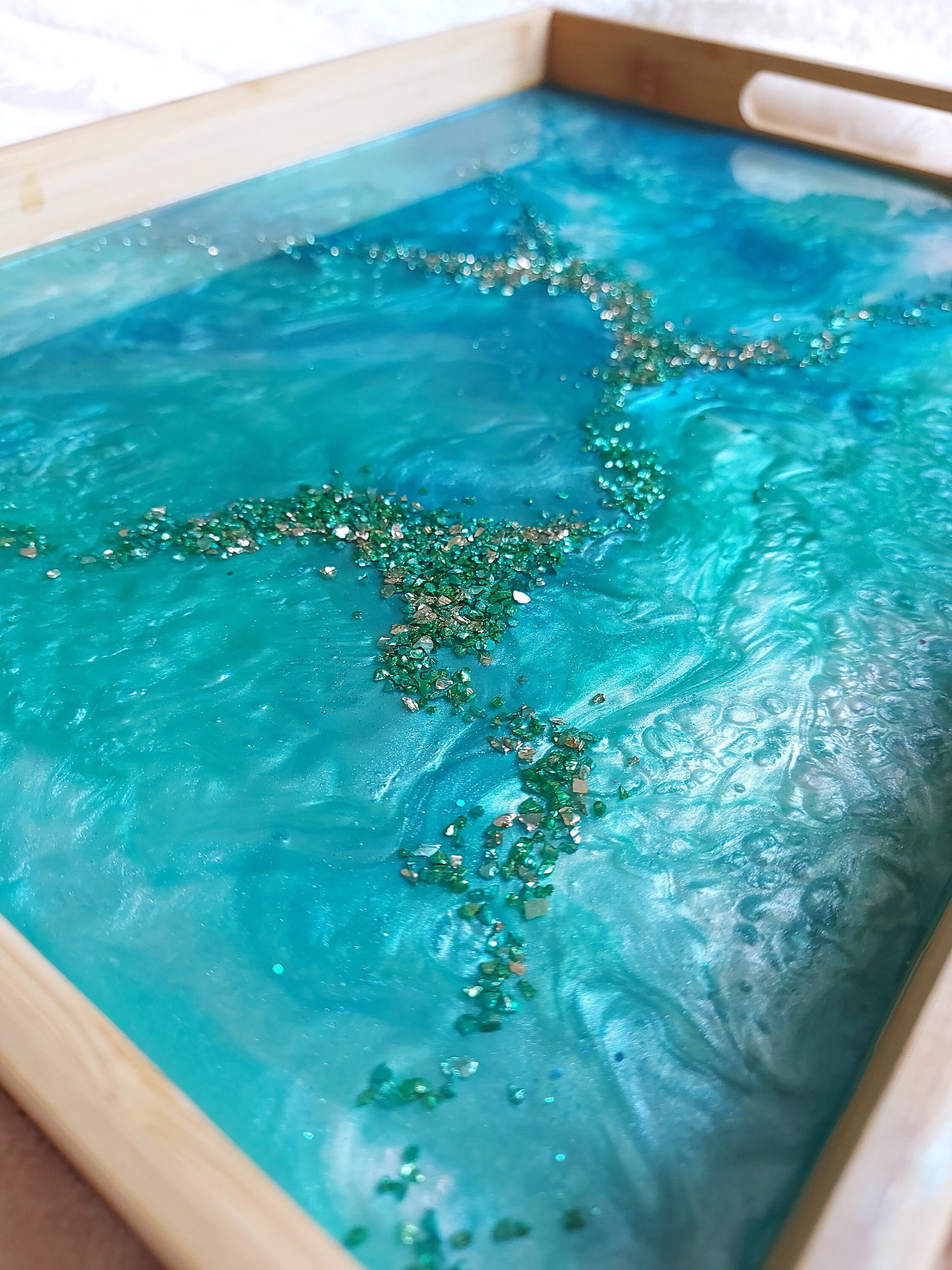 Tray serving tray gift idea for new house, housewarming gift idea for her, wedding gift engagement gift for home, gift for mom gift for wife