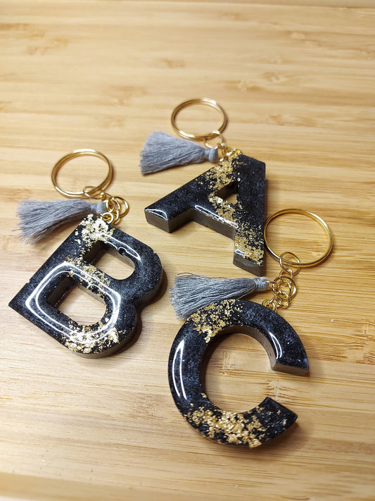 Keychain key holder ring custom gift for her letter name accessory accessories present key decor bag name tag decoration gift idea for mom