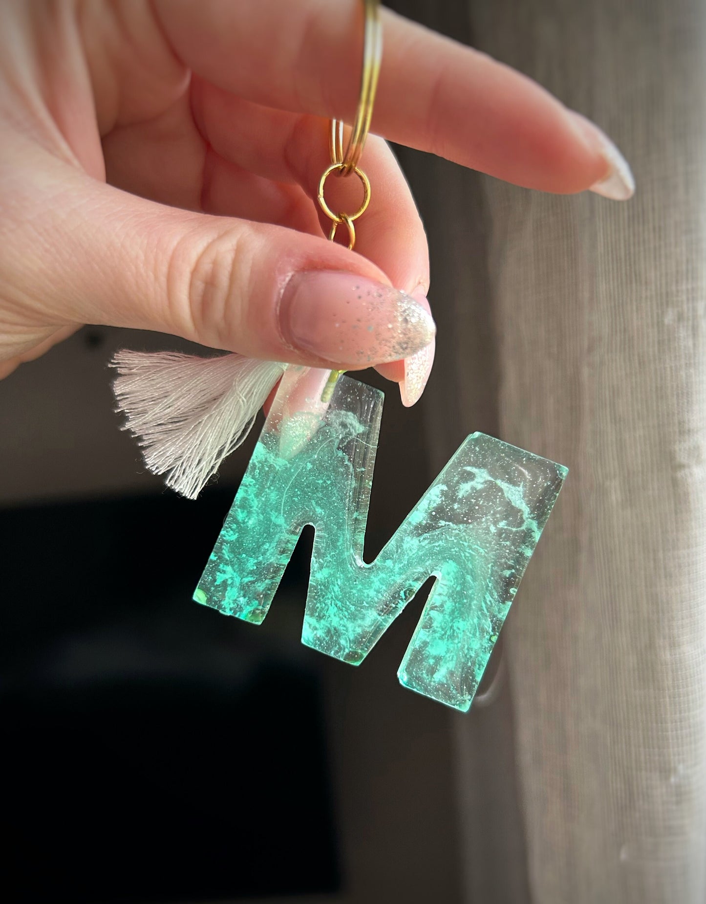 Key chain Keychain Key holder ring gift idea for her gift idea for mom gift for friend, gift idea for girlfriend present accessory bag decor