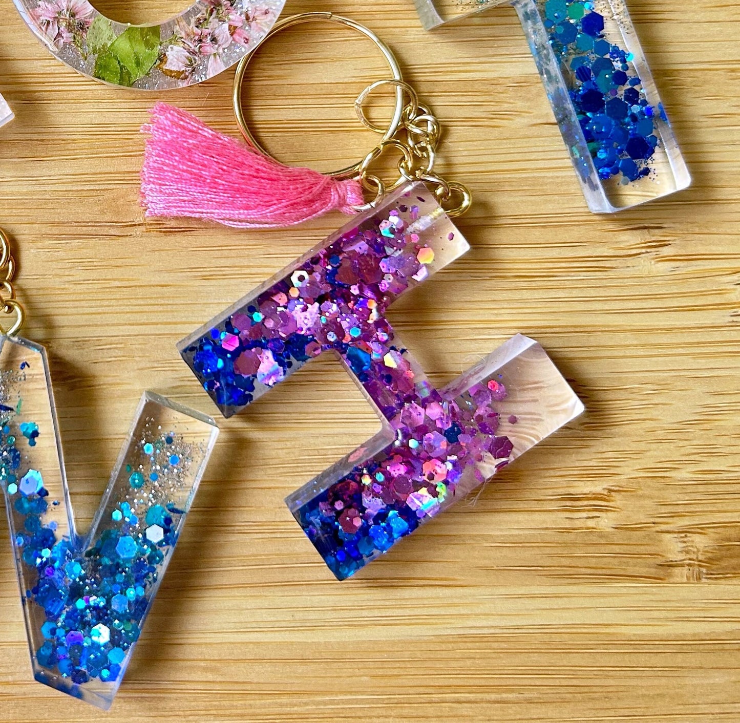Key chain Keychain custom name gift idea for her gift idea for mom holiday keychain glitter gift idea girlfriend present accessory bag decor