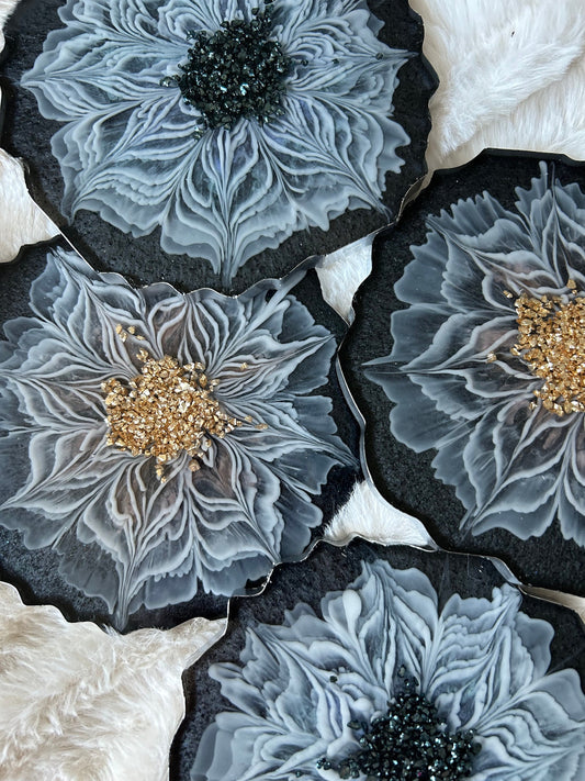 Coaster set of 4 coasters cup holder bottom new home decor housewarming gift idea gift for wedding engagement house decoration gift for her