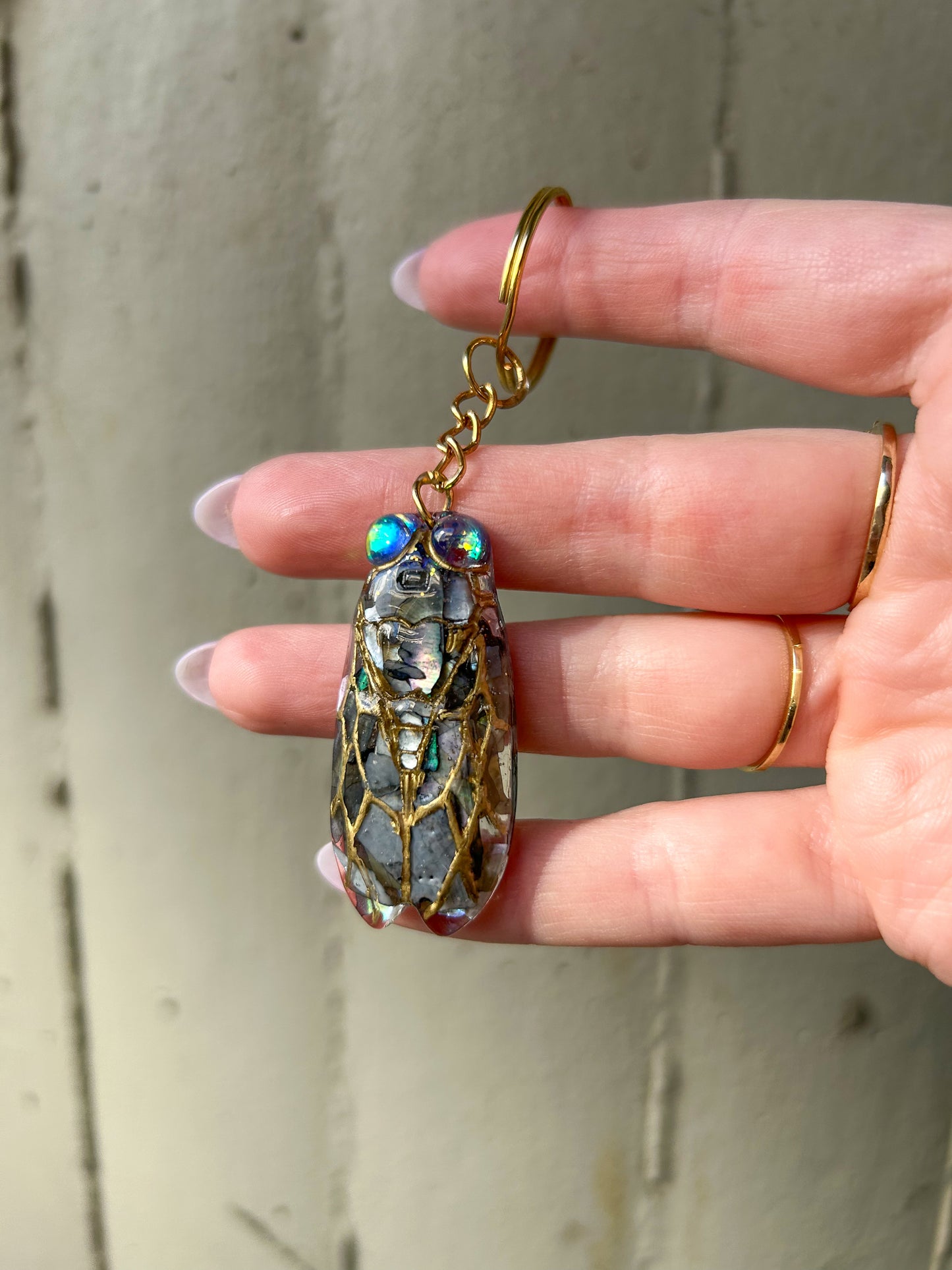 Cicada Keychain