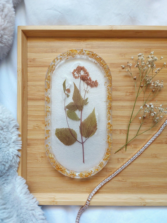 Jewelry tray ring holder spoon rest new home gift idea for her housewarming gift idea for home dried flower home decor jewelry dish trinket
